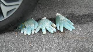 Crushing Crunchy & Soft Things through Car! - EXPERIMENT: FRUIT TOYS VS CARwith the aid of Ca  # 84 screenshot 1