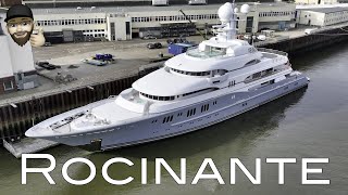Yacht ROCINANTE - for Service and Refit at Lürssen shipyard