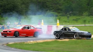 I broke the LS Miata pretty bad this time. in the middle of comp
