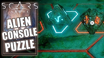 Scars Above - Solve the Alien Console puzzle - Putting Together the Initial Pieces Trophy