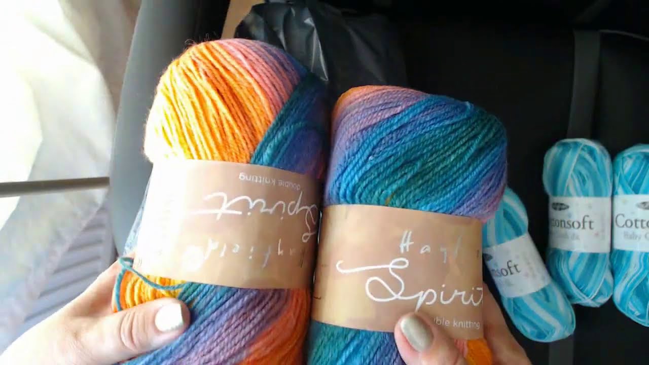 Yarn unboxing From eBay "WOOLLY MADNESS" OH!!!! THEY SENT ME YARN...