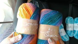 Yarn unboxing From eBay "WOOLLY MADNESS" OH!!!! THEY SENT ME YARN...