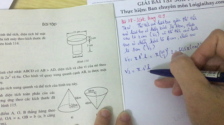 Bài 38 sgk toán 9 tập 2 trang 24 năm 2024