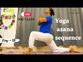 Live yog session  yoga asana sequence  beginners yoga poses  yog asana  urmi pandya 19012023