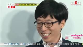 《FUNNY》 Running Man [EP 130]   YOO JAE SUK VÀ LEE KWANG SOO KÉO BÚA BAO VẼ NỐT RUỒI.