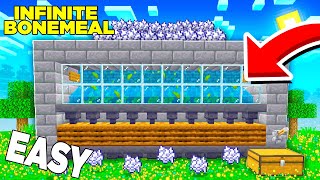 New Minecraft Bedrock 1.20 Zero-Tick Bonemeal Farm (2024 Working)
2025 (FIX): https://www.youtube.com/watch?v=gYfCk0qPgd8 New Minecraft Bedrock 1.20 Zero-Tick Bonemeal Farm (2024 Working)
Farm Working for MCPE (Minecraft Bedrock/Xbox/PS4/Nintendo Switch/PC) versions 1.20 2023
In todays video we will be teaching you how to build a Minecraft Bedrock Edition infinite bonemeal farm in version 1.20. This farm was designed by me and built easily so you could build it in Minecraft Survival 1.20. If the Minecraft Tutorial was confusing to you, I have a Minecraft Bedrock world download for you in the description.
Time Stamps
00:00 - Intro
00:20 - Material List
00:46 - Chunk Borders
01:12 - Infinite Bonemeal Farm
07:53 - Farm Information
09:35 - Outro
World Download: https://minermends.com/infinitebonemeal
Discord: https://discord.gg/mendingarmy-892125733047132210
ChunkBot: https://discord.gg/mendingarmy-892125733047132210
Twitter: https://twitter.com/minermends
Bisect Hosting: https://bisecthosting.com/minermends
Previous Video: https://youtu.be/BIFdpRsDZYg
Chunk Tutorial: https://www.youtube.com/watch?v=cJIbc9RoN3A
Material List:
154 blocks of your choice
20 hoppers and 20 hoppers
24 redstone, 20 sticky pistons, 20 pistons
2 chest, 1 repeater, 10 kelp
2 signs, 5 redstone torches, 20 sand
6 ladders, 1 lever, 20 glass panes
10 water buckets (or infinite water source)
Tags:
kelp xp farm,kelp xp farm bedrock,minecraft bedrock kelp farm,minecraft bedrock zero tick kelp farm,mcpe kelp farm,minecraft xbox kelp farm,minecraft ps4 1.19 kelp fuel farm,kelp farm xp mcpe,xp kelp farm minecraft,minecraft xp farms bedrock,minecraft xp farm kelp bedrock,minecraft bedrock zero tick kelp xp farm,farm xp minecraft bedrock 1.19,xp farm minecraft bedrock 1.19,bedrock bonemeal farm,minecraft infinite bonemeal,why isnt my kelp xp farm working, infinite bonemeal farm, minecraft bedrock infinite bonemeal, zero tick bonemeal
#zerotickmcpe #infinitekelp #fastkelpmc New Minecraft Bedrock 1.20 Zero-Tick Bonemeal Farm (2024 Working)