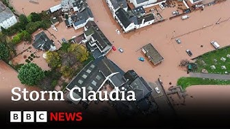 Thumbnail for Major incident declared as Storm Claudia causes flooding and disruption | BBC News