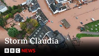Download Lagu Major incident declared as Storm Claudia causes flooding and disruption | BBC News MP3