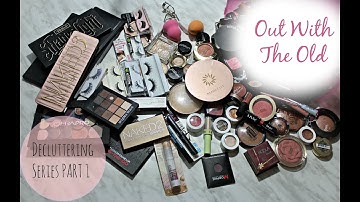 Makeup Declutter Series: Part 1