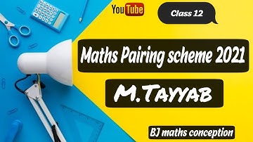 Maths 2nd year pairing  scheme 2021 for all punjab boards.