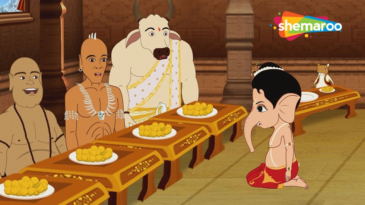 Let's Watch Bal Ganesh ki Kahaniya Ep - 89 | Mythological Stories of Bal Ganesh | Manna Cinema