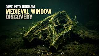 Dive into History: Durham Cathedral medieval window tracery found in river!