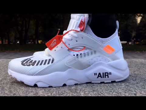 Кроссовки Off White x Nike Air Huarache Ultra 
