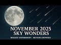November 2025 Sky Events: Supermoon & Meteor Showers 🌕