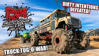 THE IMPOSSIBLE HAPPENS! Dirty Intentions defeated at RWP Spring Break 2019 Mud Truck Tug-o-War