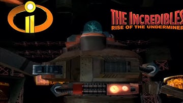 Incredibles rise of the Underminer Game The Crustodian Giant ROBOT factory full mission + Boss Fight