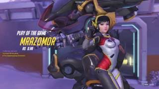 Overwatch - D.va Triple kill