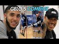 Gelo Ball FULL COMBINE HIGHLIGHTS With LaVar Watching! Is He Ready For The NBA!?