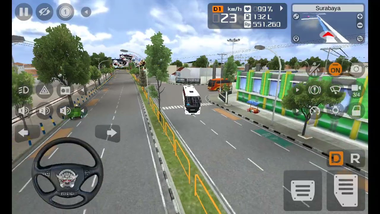 Bus Simulator Indonesia Scania Bus Mod 🚌 | MD Tahmid x