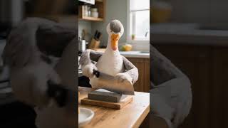 Penguin Kidnapped a Duck #penguin #funnyvideos #funnyvideos #shortsfeed