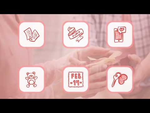 love story icons icon lovers pack after effects ae love story after effects template