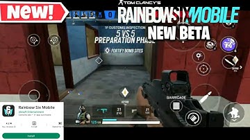 RAINBOW SIX SIEGE MOBILE NEW CBT GAMEPLAY FOR ANDROID AND IOS