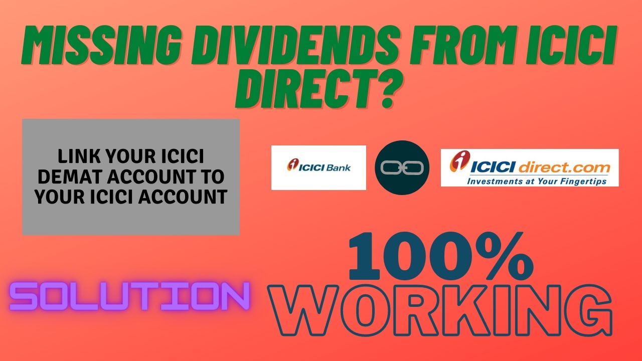 How to link your Demat account with ICICI Bank savings account || Not receiving Dividend Solution