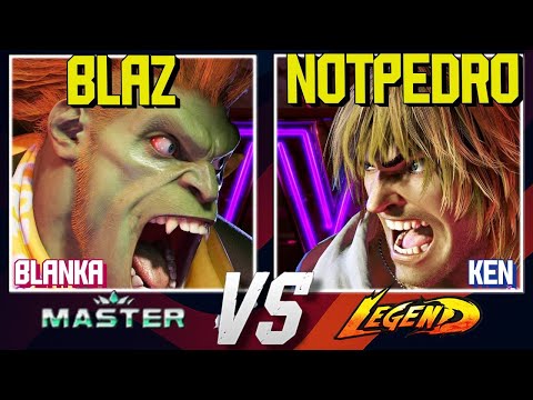 BLAZ (BLANKA) vs NOTPEDRO (KEN) 🔥 | STREET FIGHTER 6 HIGH LEVEL MATCH