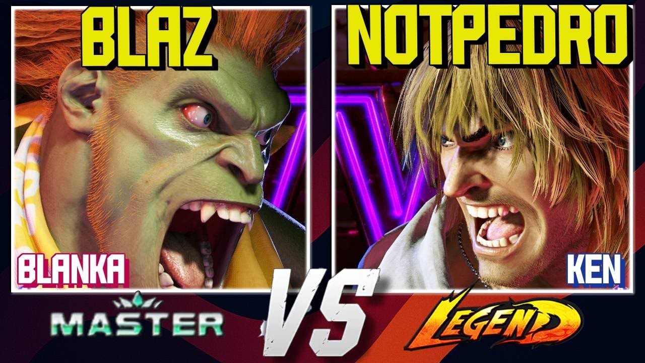 SF6 HIGH LEVEL REPLAY | BLAZ vs NOTPEDRO (BLANKA vs KEN)