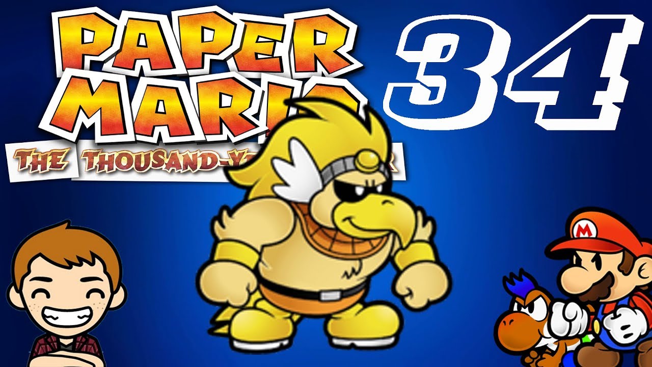 Let's Play Paper Mario The Thousand Year Door Episode 34 - Rawk Hawk ...