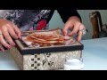 DIY | Faça Você Mesmo | Decoupage em Madeira Caixa Porta Jóias | Livia Fiorelli | LifeArtesanato