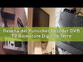 Reseña del Yunucket Decoder DVB T2 Ricevitore Digitale Terrestre, 2024 MPEG 4 Full HD 1080p, Hevc H2
