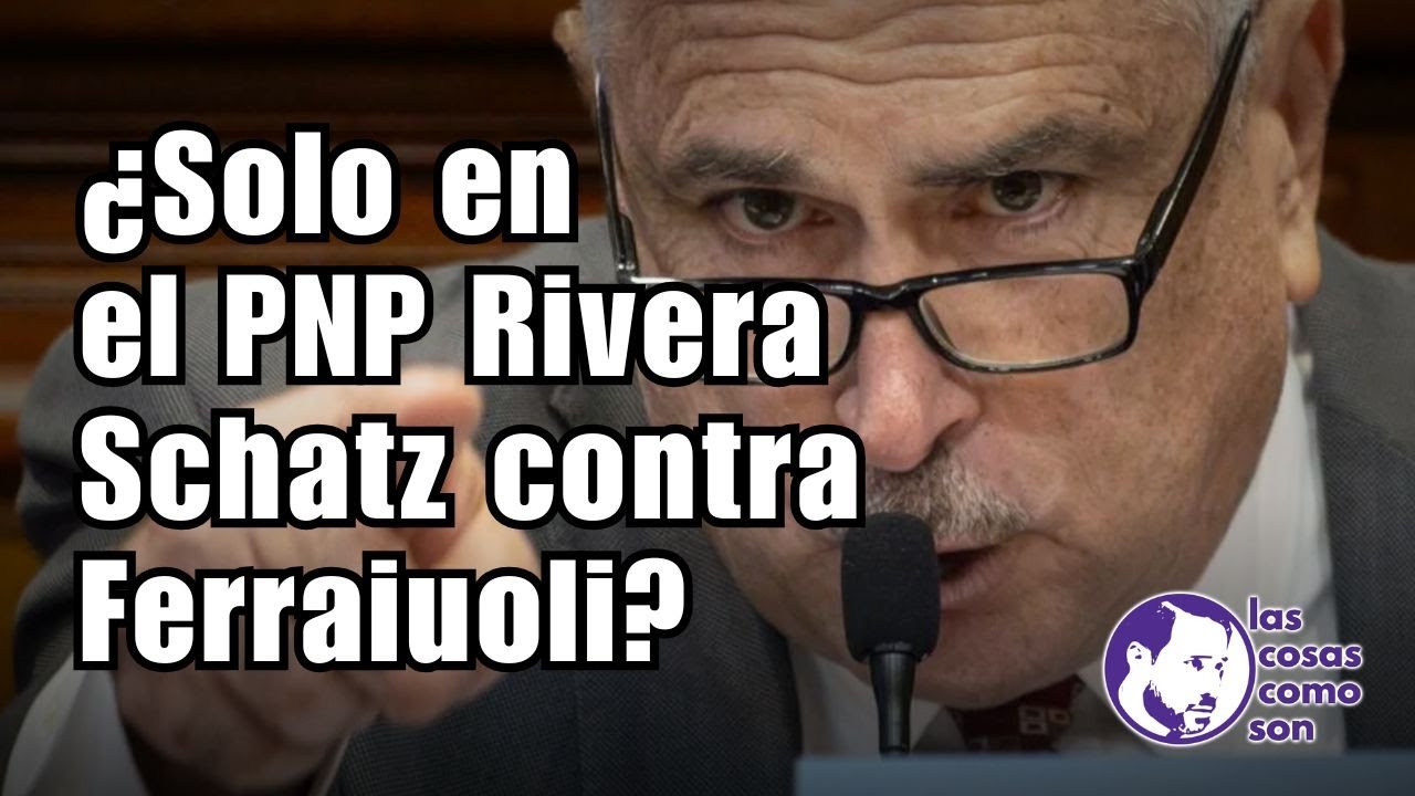 ¿Solo en el PNP Rivera Schatz contra Ferraiuoli?