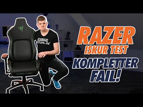 Razer Iskur Test: Kompletter Fail! Razer Gaming Stuhl schlechten Features...