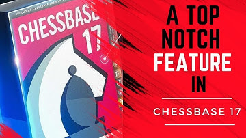 A secret feature in ChessBase 17 | The amazing real-time search
