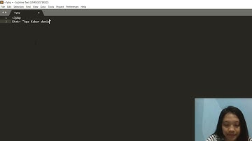 BELAJAR STRUKTUR PHP, VARIABEL DAN OPERATOR ARITMATIKA