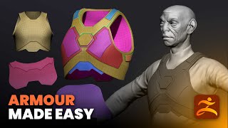 Building Sci-Fi Armour In Zbrush Fast And Clean Techniques