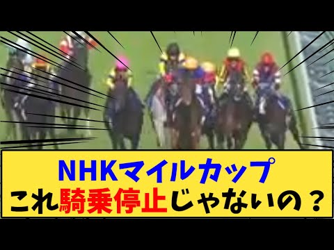 【競馬】｢NHKマイルカップこれ騎乗停止じゃないの？」に対する反応【反応集】