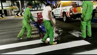 Balizando Las Calles De La Ciudad de México Por La Noche 🌛💯