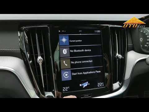 Volvo S60 with Otonavi Streaming Mediabox via Apple CarPlay
