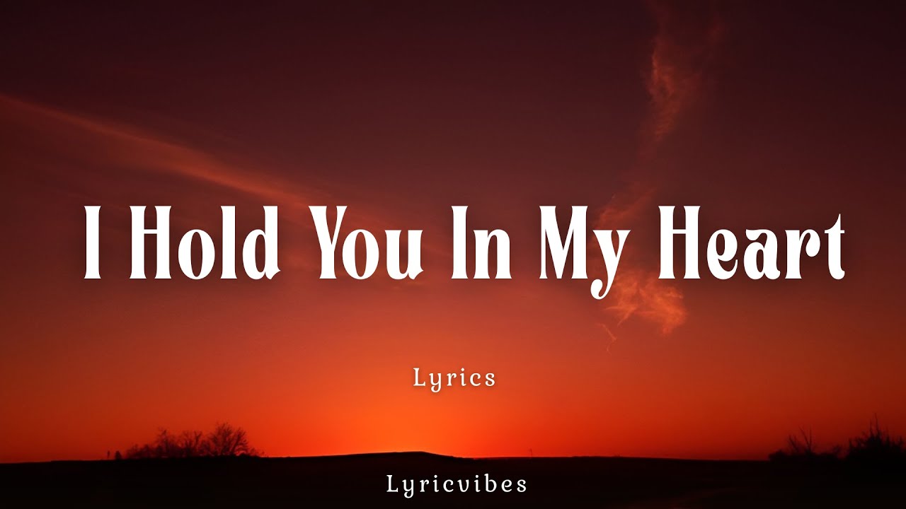 I Hold you In My Heart - Romantic Love Song With Lyrics | LyricVibes ...