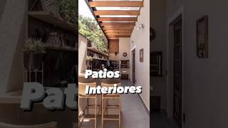 PATIOS INTERIORES🙌seguime para mas TIPS DE DISEÑO #decor #interior #decoideas #decoideas @arq.gold