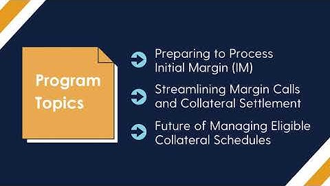 ISDA Virtual Conference: Uncleared Margin Operations Promo 2020