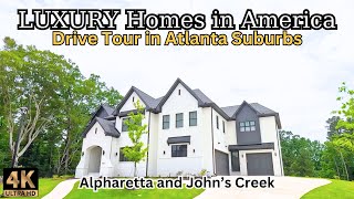 Luxury Homes of Atlanta, GA Suburbs Driving Tour