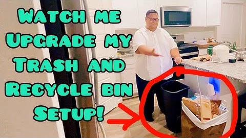 iTouchless 16 Gallon Kitchen Dual Step Trash Can & Recycle Bin Unboxing and Review #amazonfinds