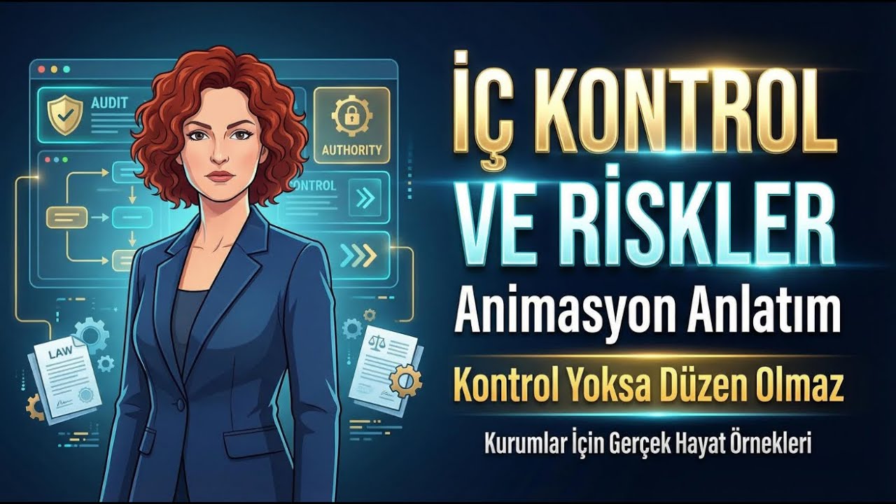 Animasyon Anlatım  İç Kontrol ve Risk Yönetimi –Örnekler- Yetki, Sorumluluk ve Kurumsal İtibar