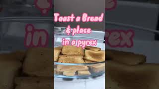 Mahalabia With Toasted Bread And Cream