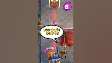 How to Counter Lumberloon with low cost Elixirs in Clash Royale #clashroyale #shorts #viralshort