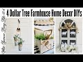 4 FARMHOUSE DOLLAR TREE DIYS | CRICUT GIVEAWAY WINNER | HOME DECOR PROJECTS