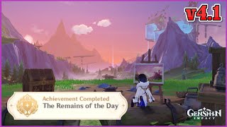 The Remains Of The Day  Hidden Achievement  V41 Guide  Genshin Impact